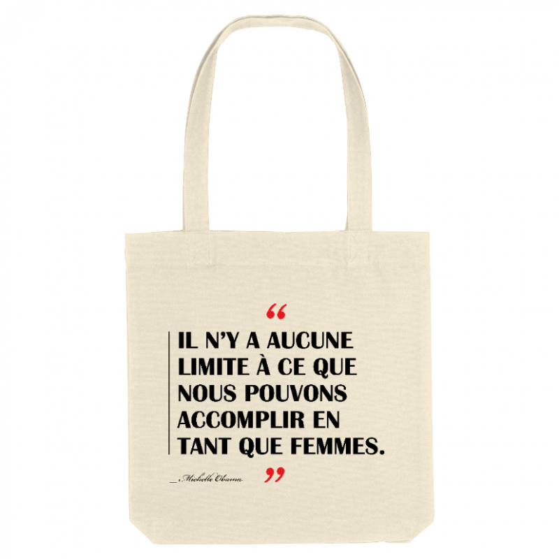 TOTE BAG - MICHELLE OBAMA