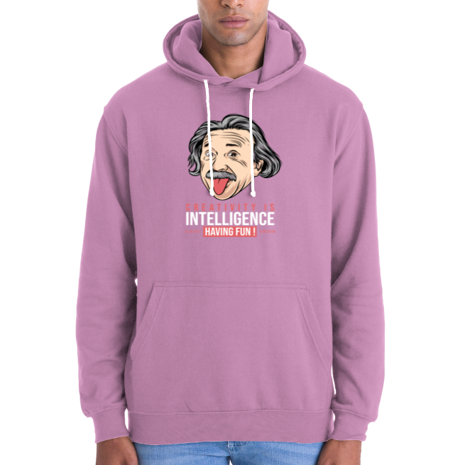 SWEATSHIRT EINSTEIN AND CREATIVITY UNISEXE