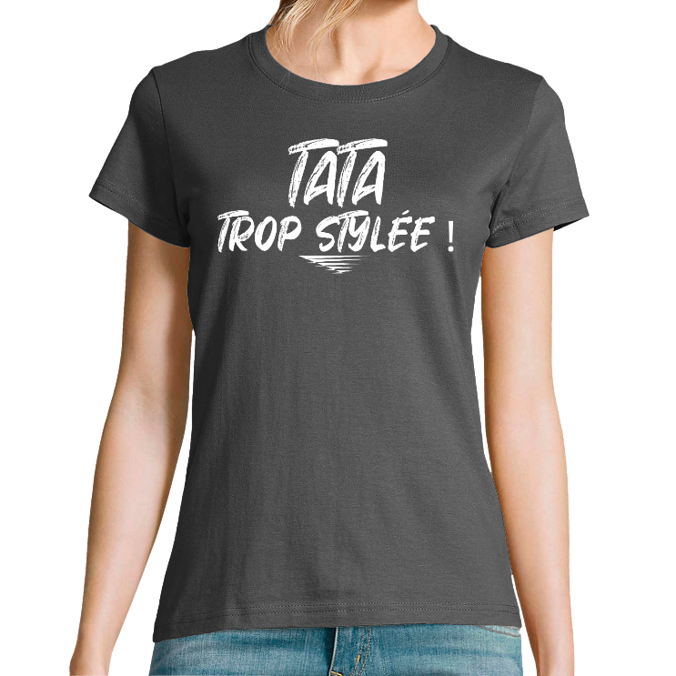 Face T-shirt tata trop stylée