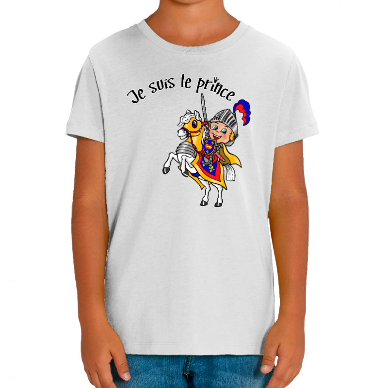 Face T-SHIRT JE SUIS LE PRINCE