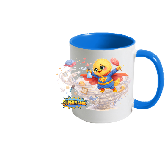 Mug "Super Mamie" – Version Héroïne du Quotidien
