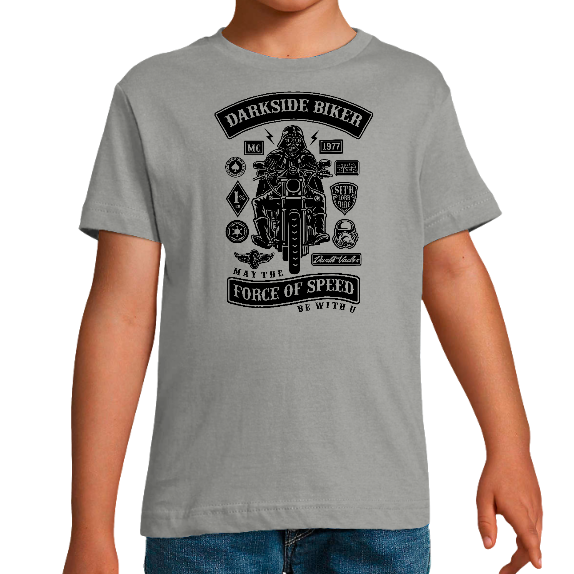 T-SHIRT DARKSIDE BIKER GARÇON