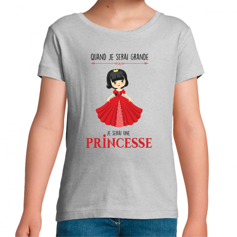 ENFANT - PRINCESSE ROBE ROUGE