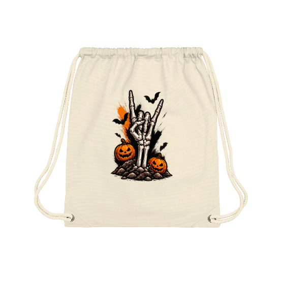 Sac à dos Halloween Rock Skeleton – Squelette rock