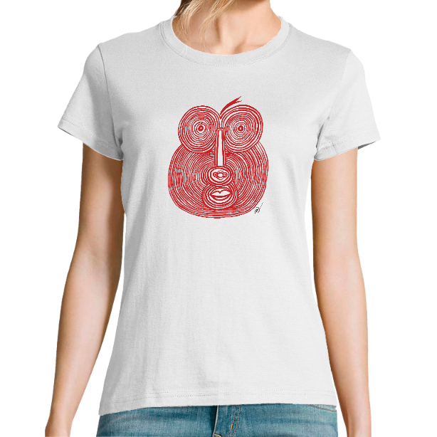 Face VISAGE ROUGE - SPIRALES