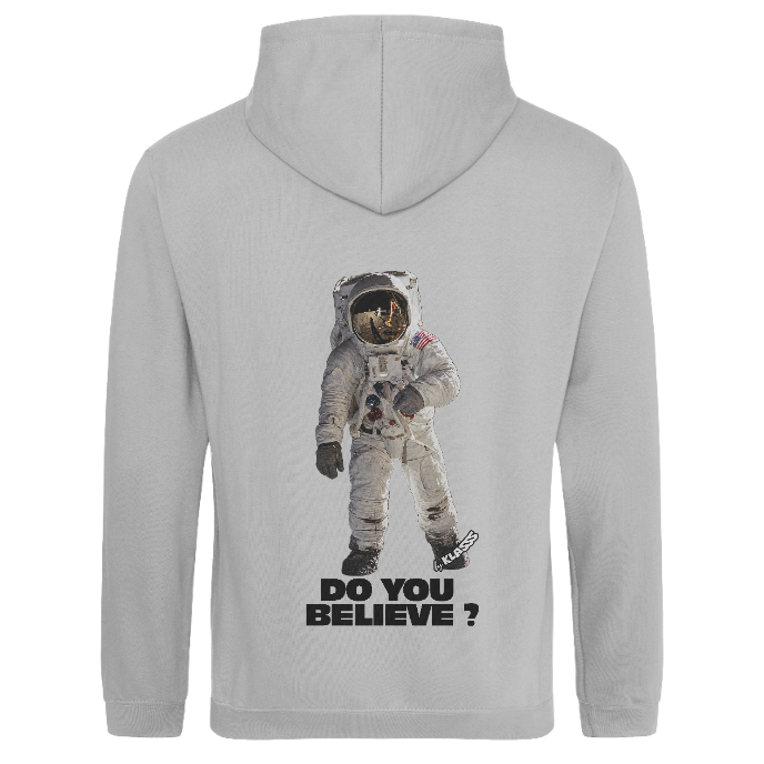 SWEAT HOMME A CAPUCHE KLASSS " DO YOU BELIEVE ?" Design Cosmos Original