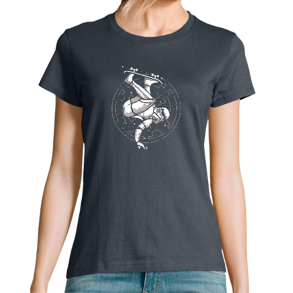 T-SHIRT SKATE TROOPER FEMME