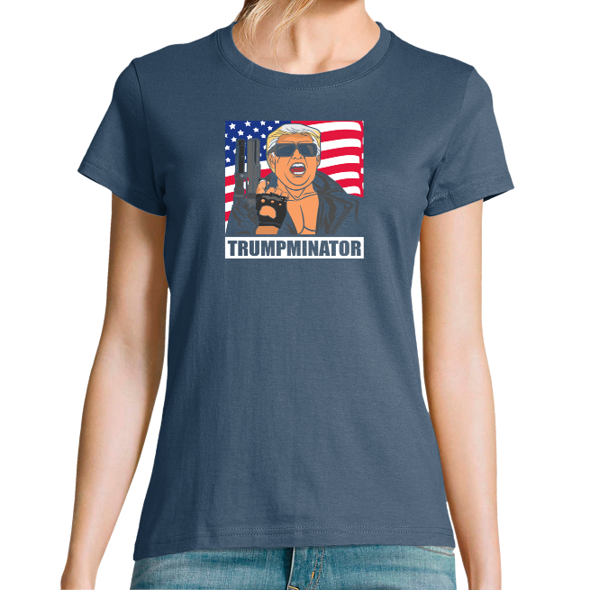Face T-SHIRT TRUMPMINATOR FEMME