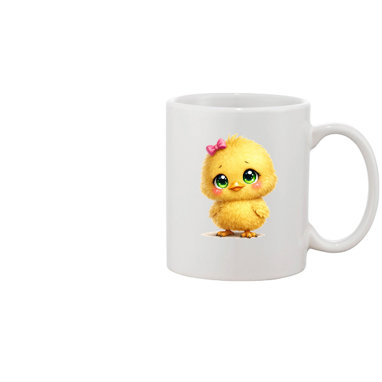  Mug Poussin de Pâques Adorable – Tasse Céramique Illustration Printanière