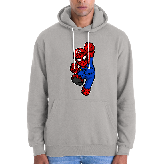 SWEATSHIRT SPIDER MARIO UNISEXE