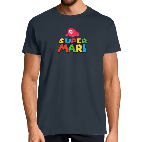 Face T-SHIRT SUPER MARI
