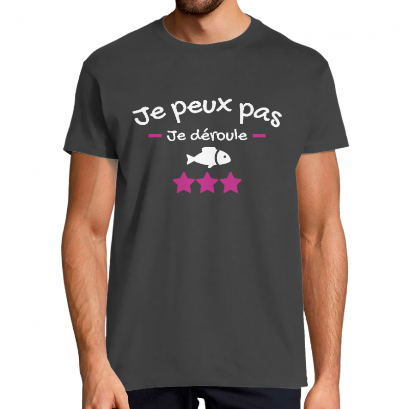Face T shirt carpiste "je peux pas, je déroule"
