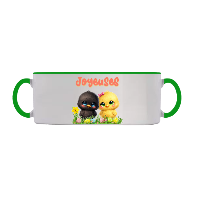Mug Joyeuses Pâques – Tasse Poussins Adorables Printemps
