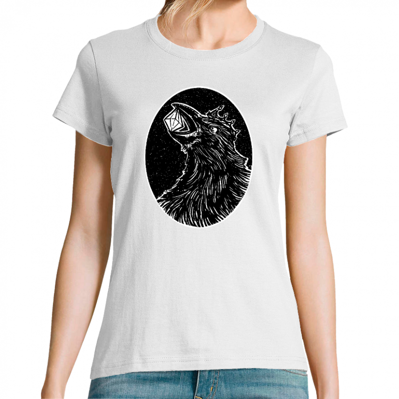 T-SHIRT FEMME - KING CROW