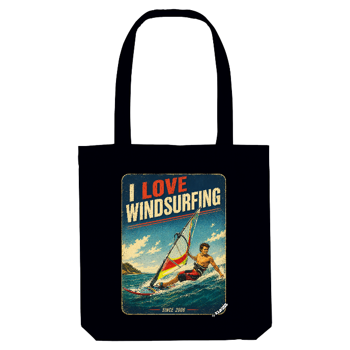 TOTE BAG KLASSS "I LOVE WINDSURFING"