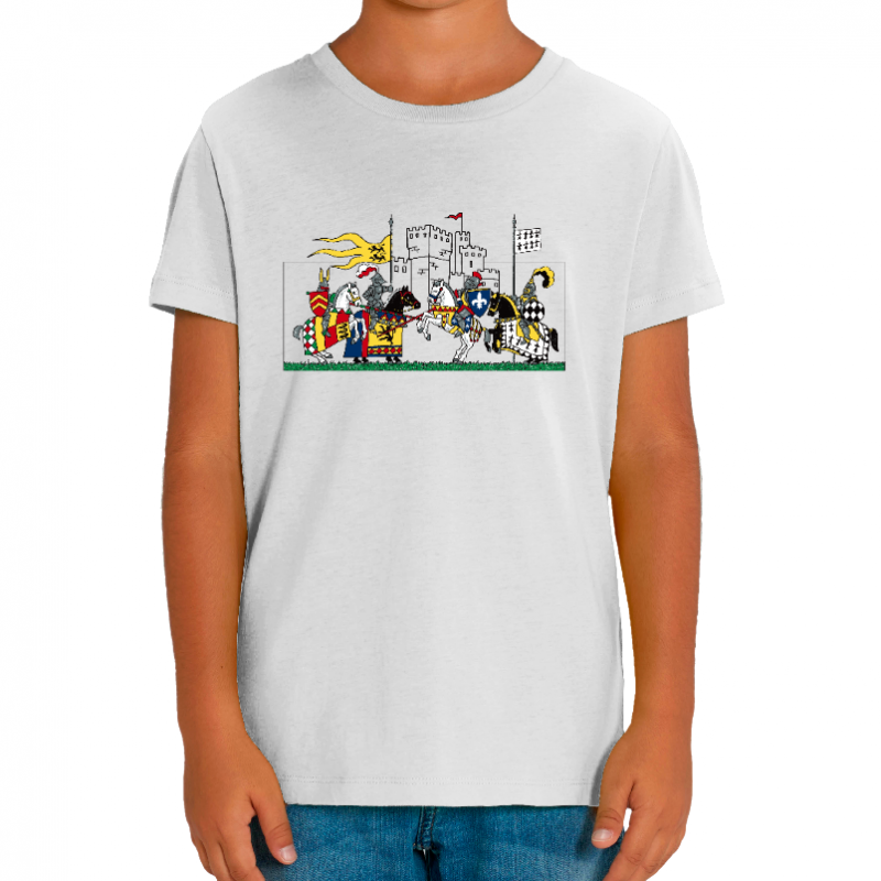 Face T-SHIRT DUEL DE CHEVALIERS