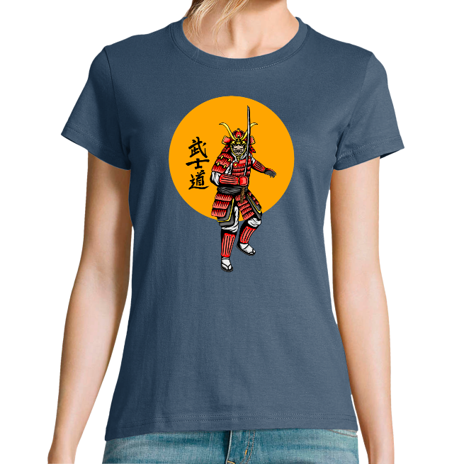 T-SHIRT SAMOURAI LÉGENDAIRE FEMME