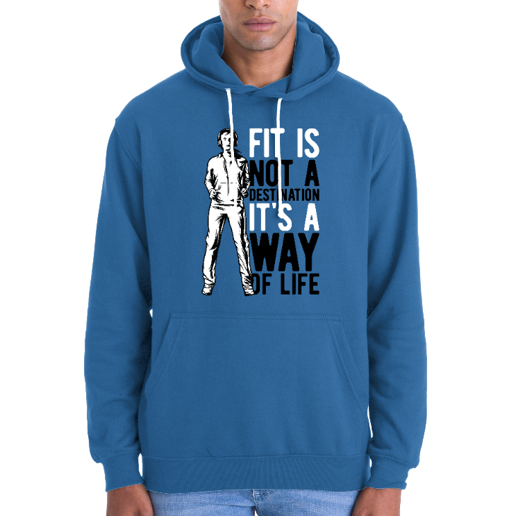 SWEATSHIRT FIT IS NOT A DESTINATION UNISEXE