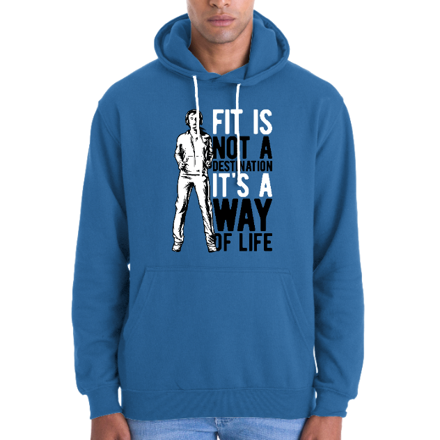 SWEATSHIRT FIT IS NOT A DESTINATION UNISEXE