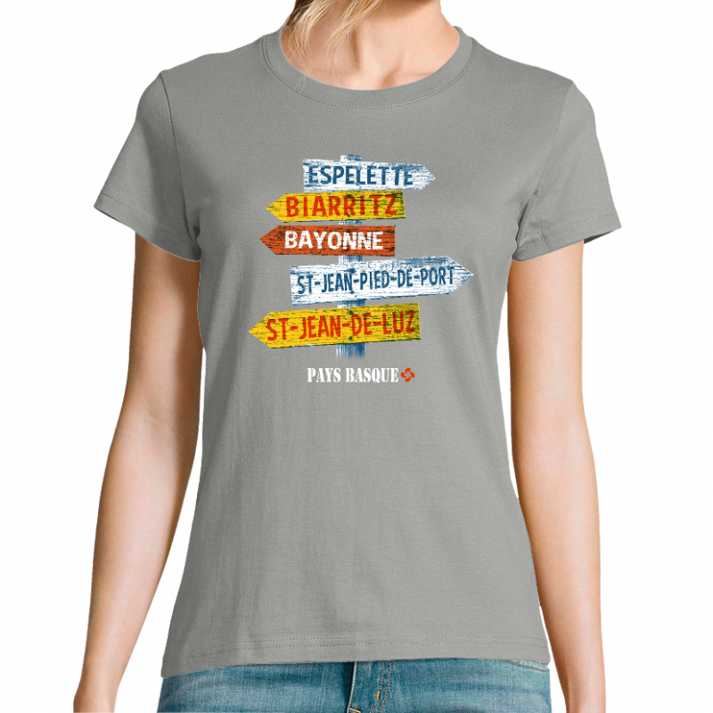 Face VILLES BASQUES - FEMME