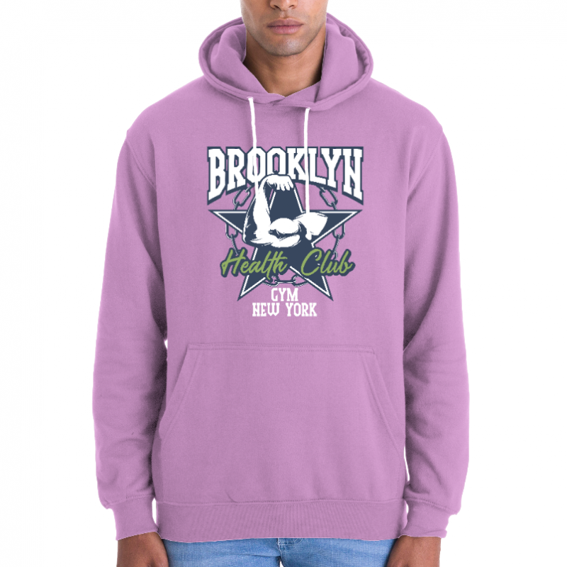 SWEATSHIRT BROOKLYN HEALTH CLUB UNISEXE