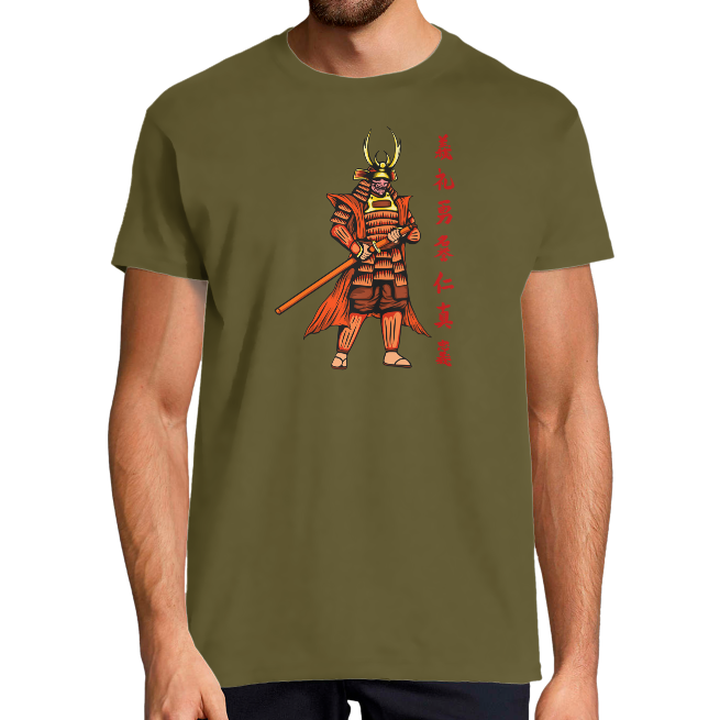 T-SHIRT SAMOURAI ÉPIQUE HOMME