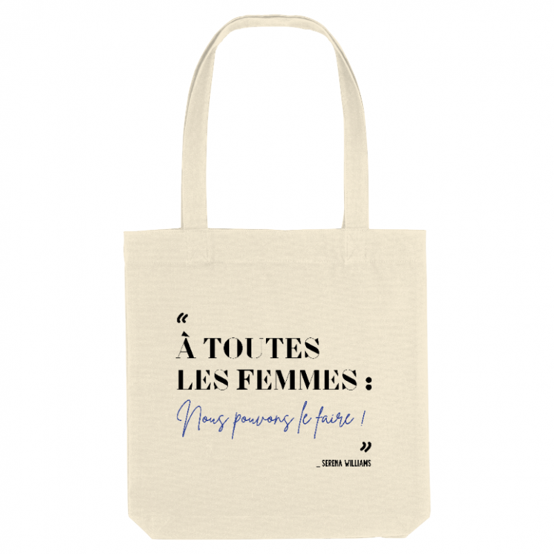 Face TOTE BAG - SERENA WILLIAMS