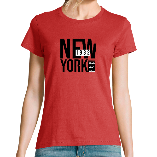 T-SHIRT NY 1932 FEMME