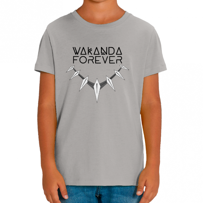 T-SHIRT WAKANDA FOREVER ENFANT