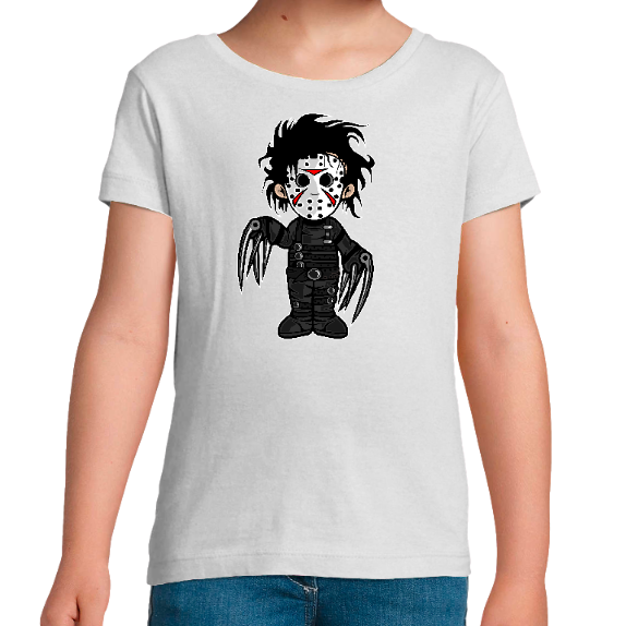 T-SHIRT EDWARD MASSACRE FILLE 