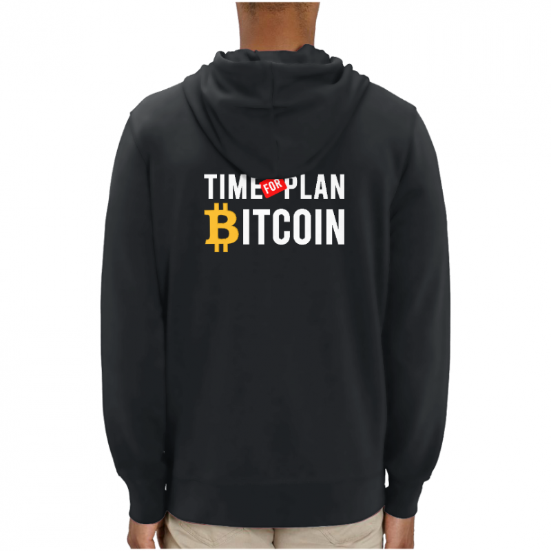 SWEATSHIRT TIME FOR PLAN BITCOIN UNISEXE
