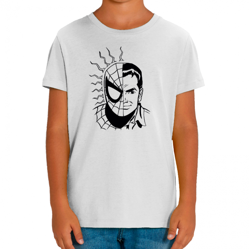 T-SHIRT SPIDER-MAN ET PETER PARKER ENFANT