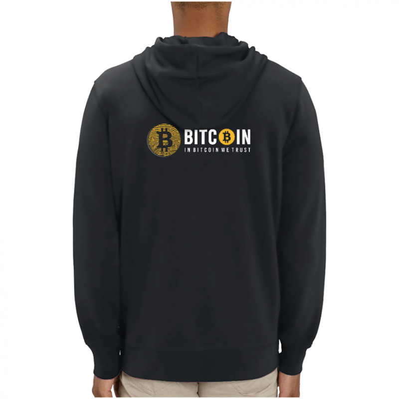 SWEATSHIRT IN BITCOIN WE TRUST UNISEXE