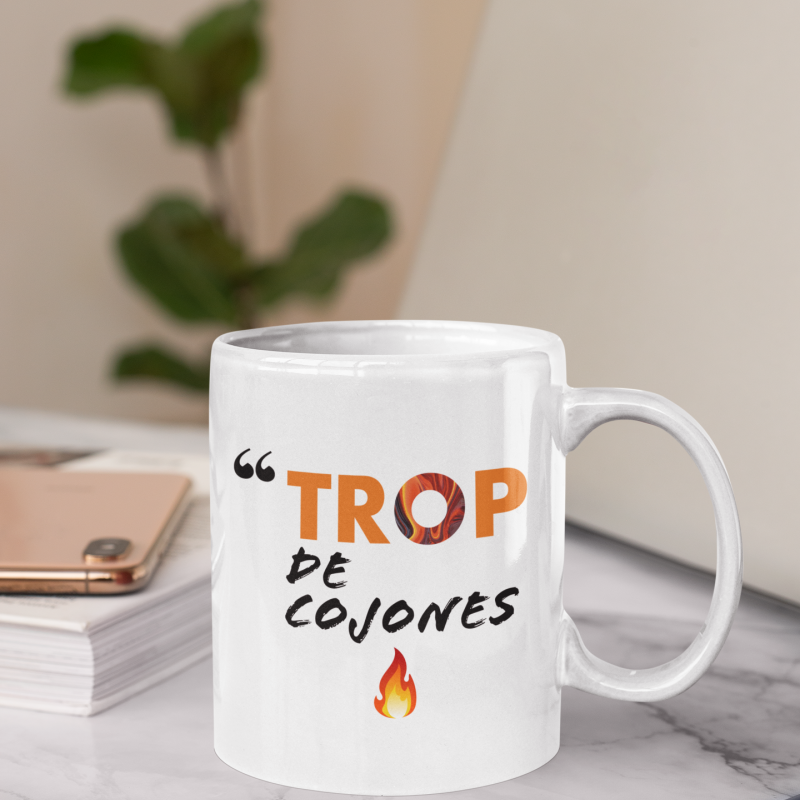MUG TROP DE COJONES