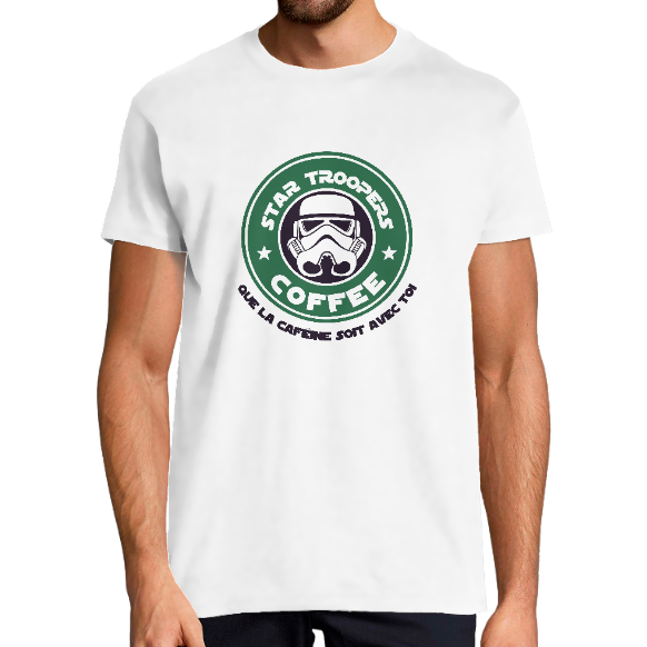 Face T-SHIRT QUE A CAFEINE SOIT AVEC TOI