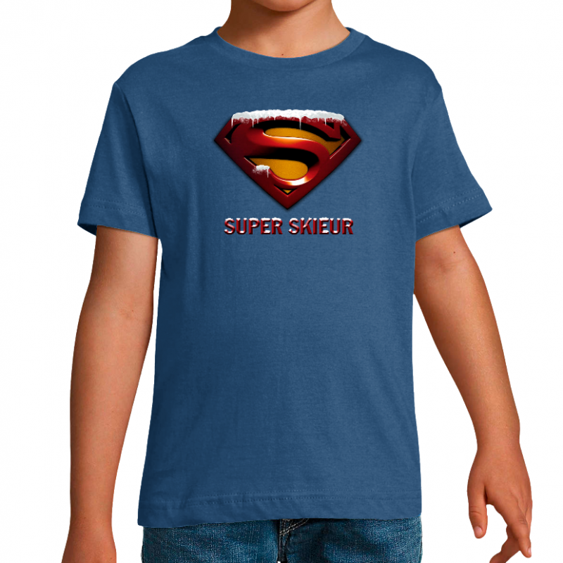 SUPER SKIEUR - T-SHIRT ENFANT