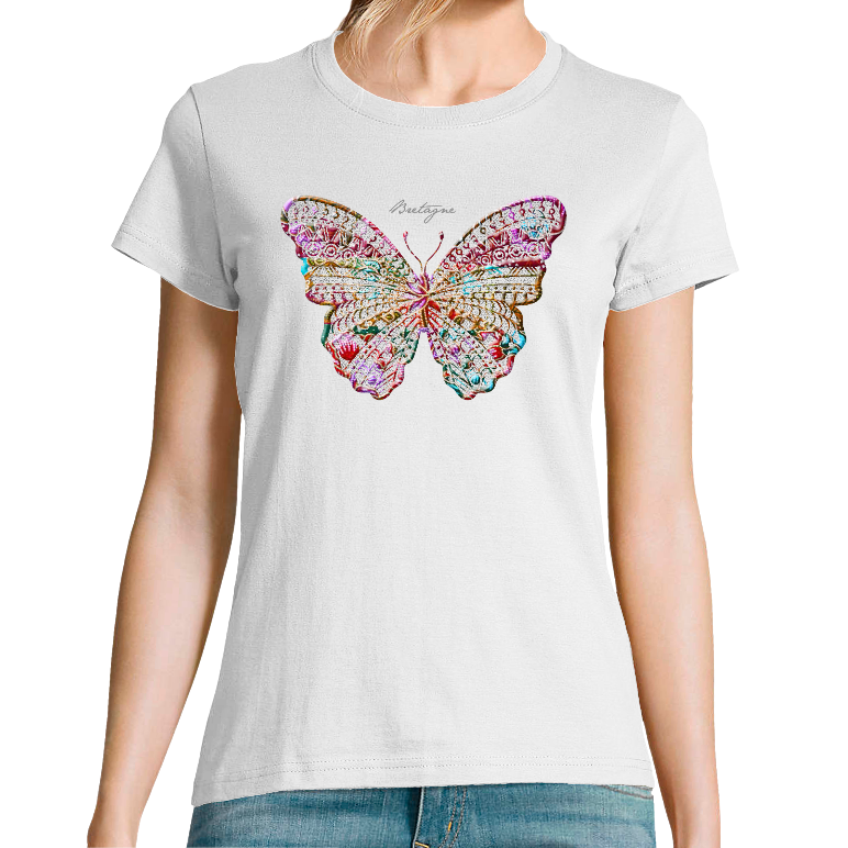 Face PAPILLON DE BRETAGNE