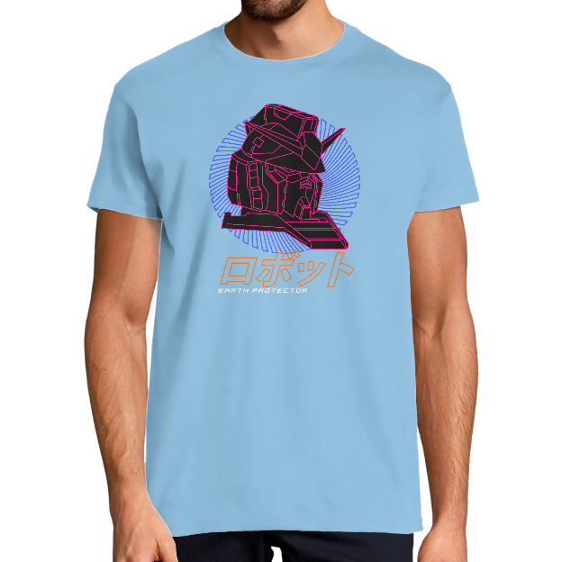 Face T-SHIRT EARTH PROTECTOR HOMME