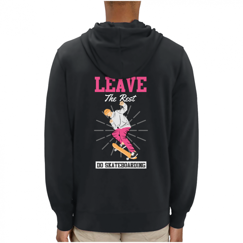 SWEATSHIRT LEAVE THE REST DO SKATEBOARDING UNISEXE