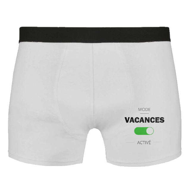 Boxer Homme – Mode Vacances Activé