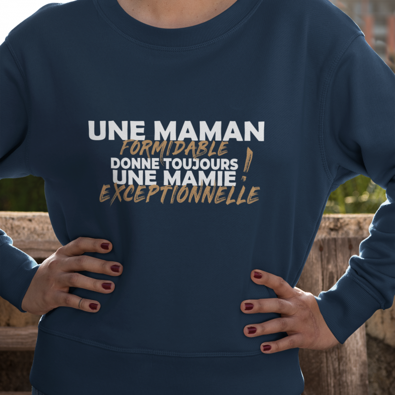 Femme Une Maman Formidable Donne Toujours Une Mamie Exceptionnelle T-Shirt