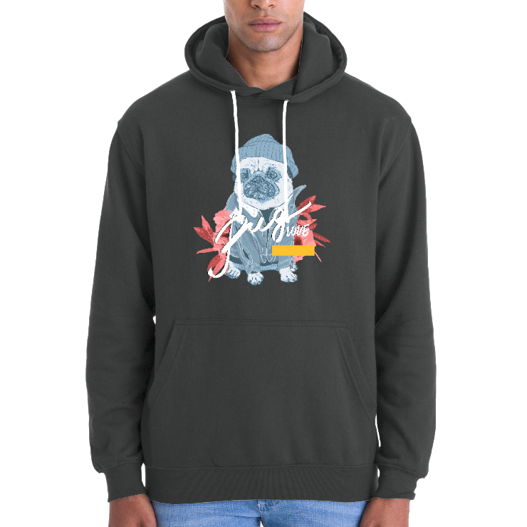 Face PUG LOVE - SWEAT