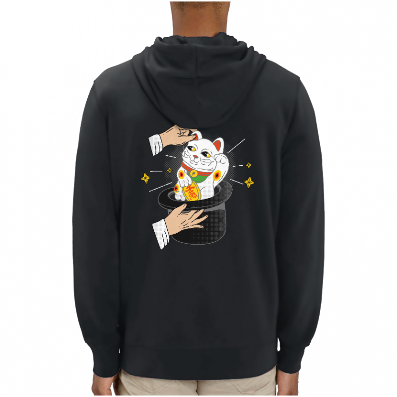 Dos SWEATSHIRT CHAT MAGIC CAT UNISEXE