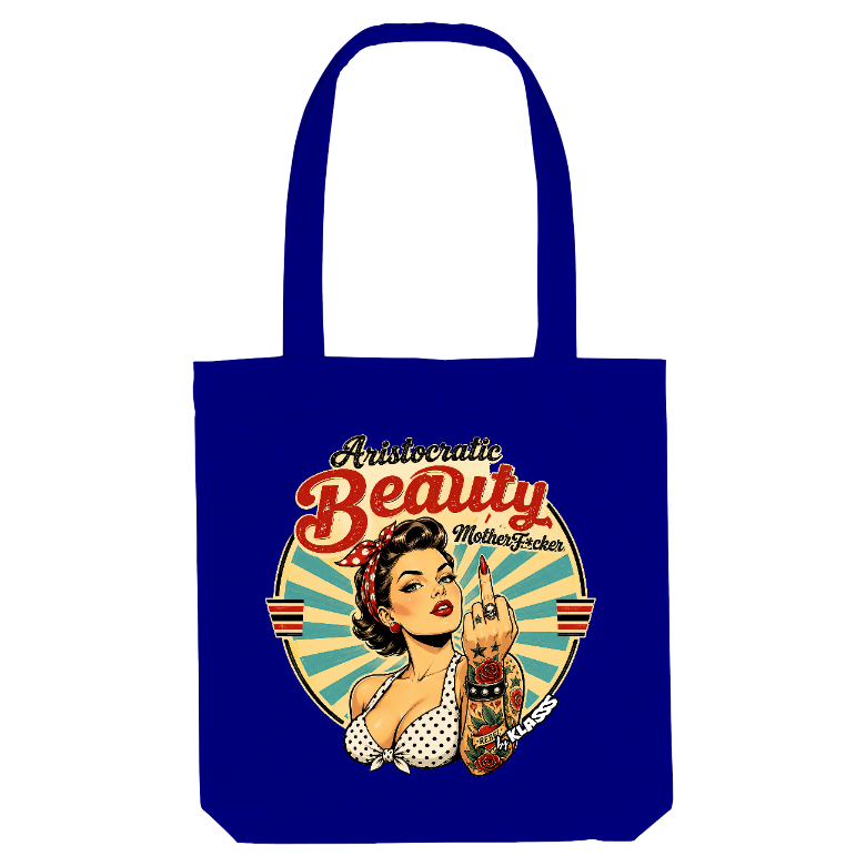 TOTE BAG KLASSS VINTAGE "PIN-UP ARISTOCRATIC BEAUTY"