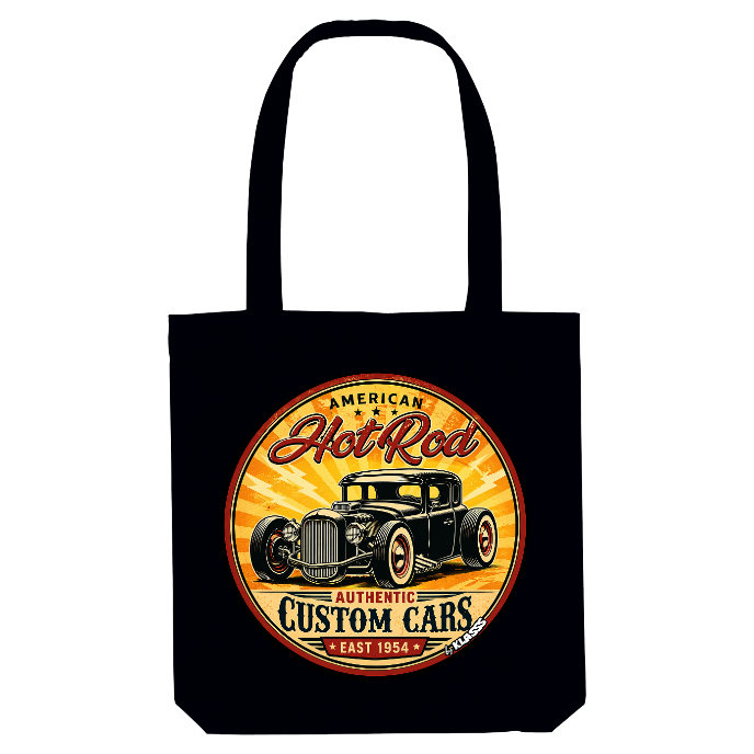 TOTE BAG KLASSS "HOT ROD CUSTOM CARS"