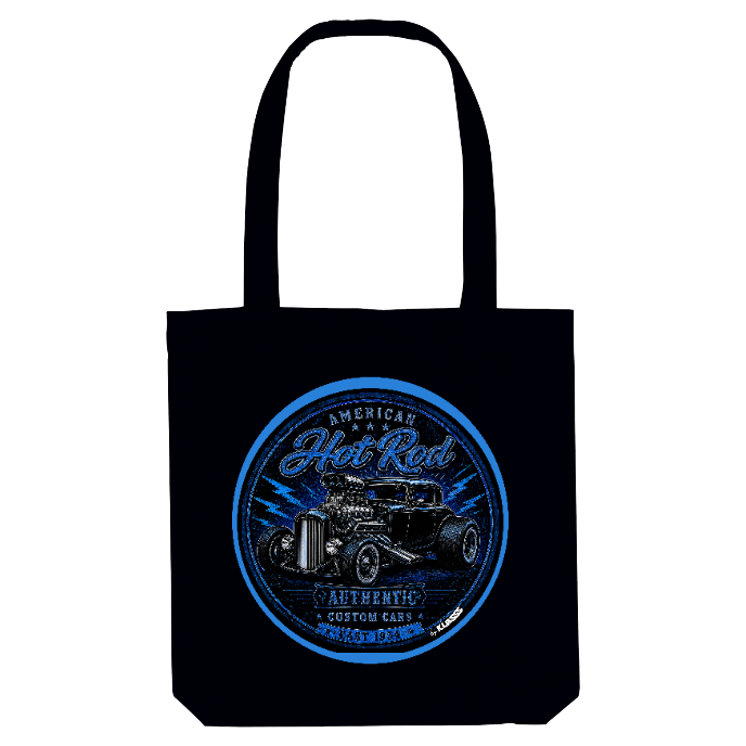 TOTE BAG KLASSS "HOT ROD BLUE AUTHENTIC CUSTOM CARS"