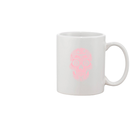Face MUG PINK SKULL TRISKEL