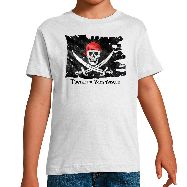 Face PIRATE DU PAYS BASQUE - ENFANT