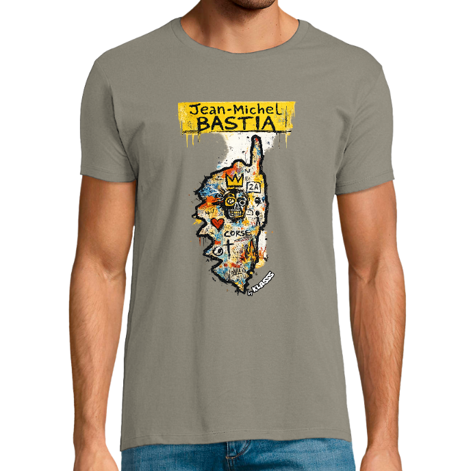 T-shirt Homme  REGENT FIT KLASSS "JEAN-MICHEL BASTIA" col rond