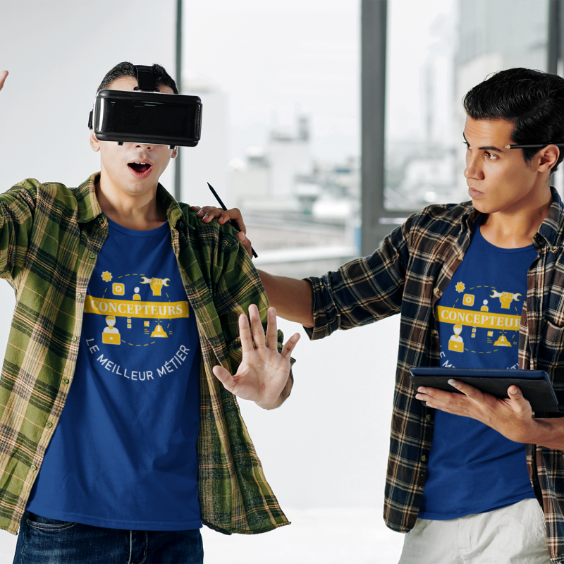 T-SHIRT CONCEPTEURS LE MEILLEUR MÉTIER POUR HOMME